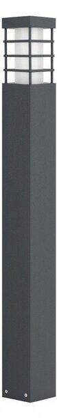 Paletto da giardino 75 cm 1xE27 grigio scuro IP54 SU-MA RADO RADO II 1 DG