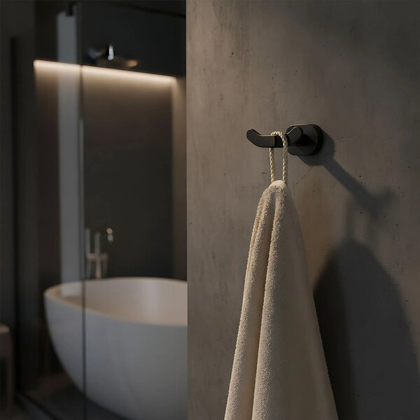 Portasciugamano da bagno Til 105 Black