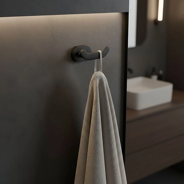 Portasciugamano da bagno Til 105 Black