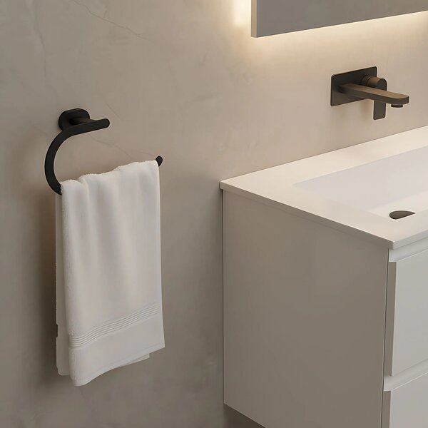 Portasciugamano da bagno 110 Til Black