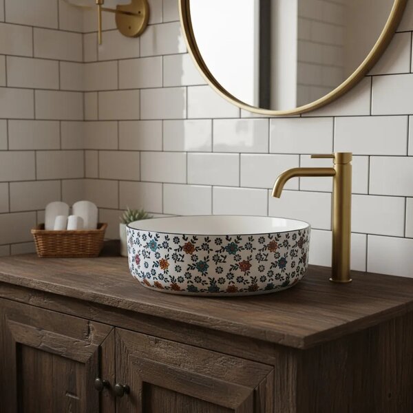 Lavabo da appoggio Rea Stefania