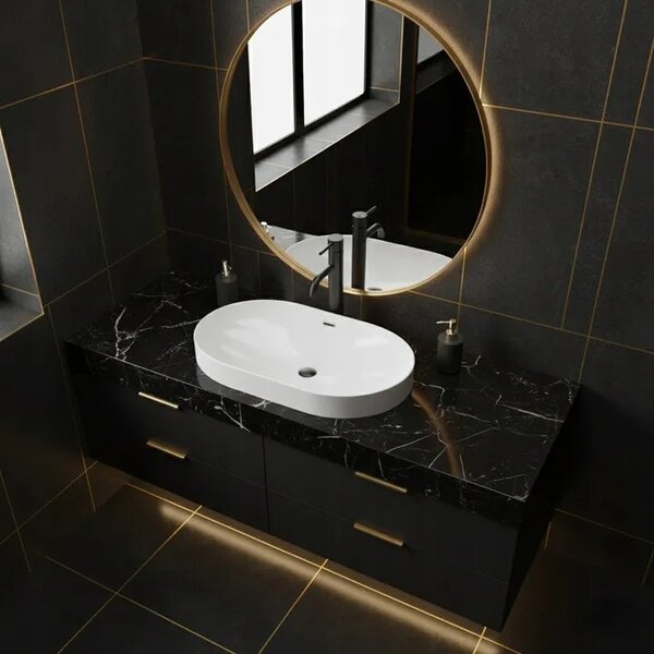 Lavabo da appoggio BASARO TERRA