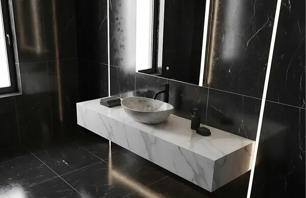 Lavabo da appoggio Basaro Atena