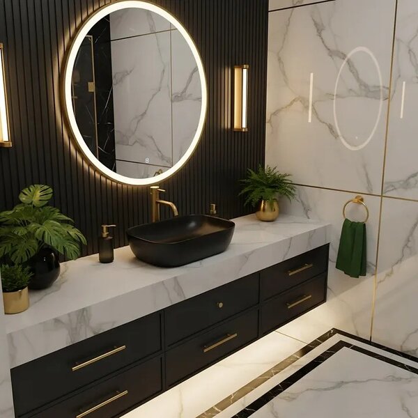 Lavabo da appoggio Basaro Hestia