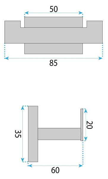 Portasciugamano da bagno OSTE 205 Black