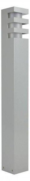 Paletto da giardino 75 cm 1xE27 argento IP54 SU-MA RADO RADO 1 AL