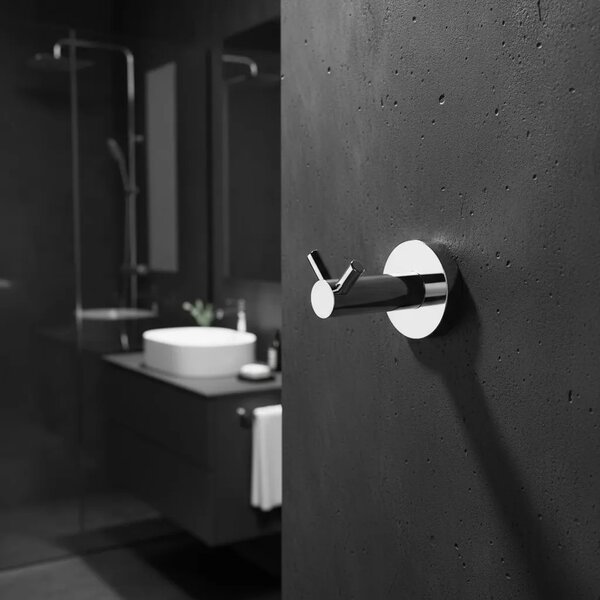 Portasciugamano da bagno 5605 Leo Chrome