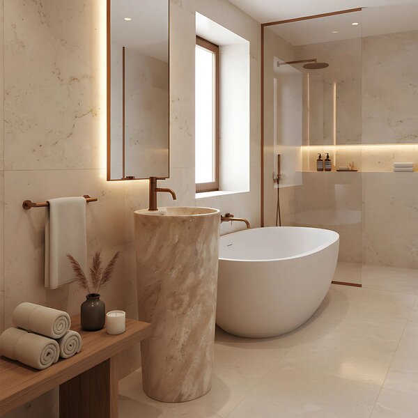 Lavabo monolitico Blanka Savana Matt