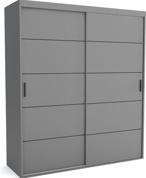 Tappeto FURNLUX A Grigio 170cm / Colore principale: Grigio / Dimensioni: 170 x 60 x 205 cm