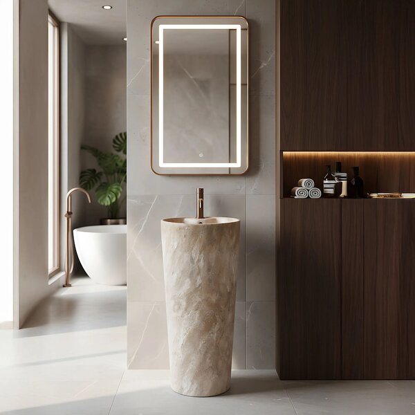 Lavabo monolitico Blanka Savana Matt