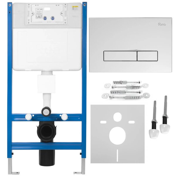 Telaio WC da incasso K011A-Q Rea HD Chrome