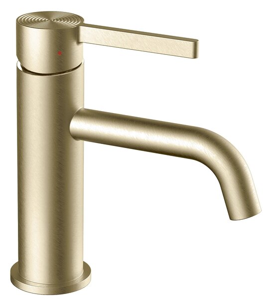 Rubinetto da lavabo Rea Foster Nickel Gold Low