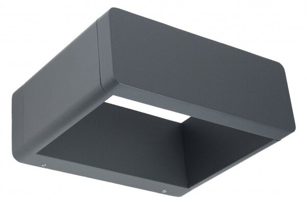 Lampada da parete moderna a LED 9W grigio scuro IP65 SU-MA FLS-K100