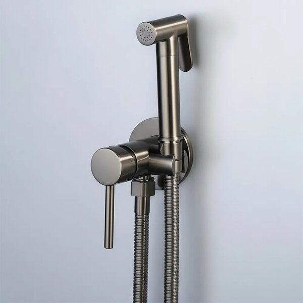 Rubinetto bidet Rea Lungo Loop Titan