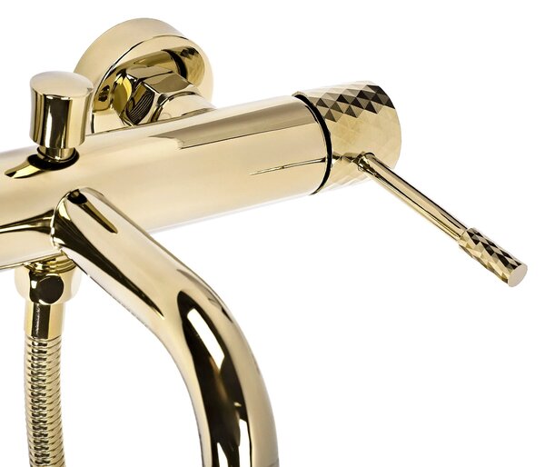 Rubinetto da vasca Rea Lungo Diamond Gold