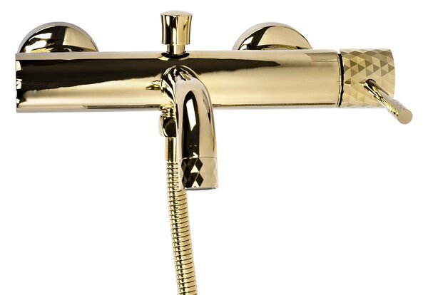 Rubinetto da vasca Rea Lungo Diamond Gold