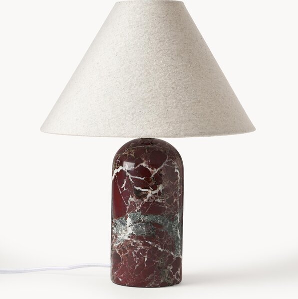 Lampada da tavolo con base in marmo Gia