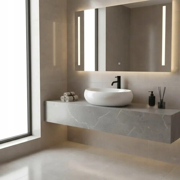 Lavabo da appoggio Basaro Aurora