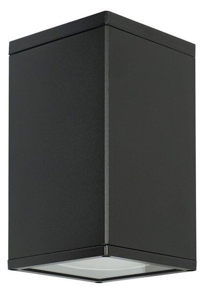 Lampada da soffitto spot esterna 21x12 cm 1xE27 nera IP54 SU-MA 8003 BL