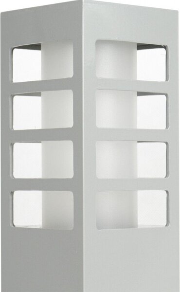 Paletto da giardino 75 cm 1xE27 argento IP54 SU-MA RADO RADO III 1 AL