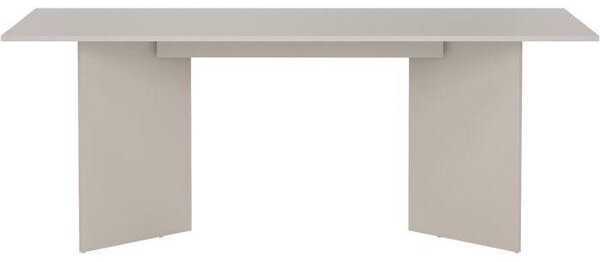 Tavolo da pranzo FAMILY – Forma rettangolare – Finitura beige cashmere – 6 posti – 200 x 90 x 76 cm
