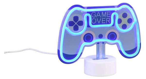 Lampada da tavolo per bambini blu Control – Reality