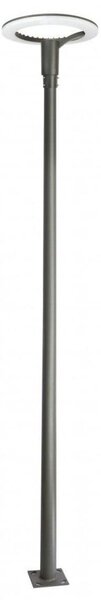 Lampione da parco 305 cm LED 60W grigio scuro IP65 SU-MA STRMAX-3000