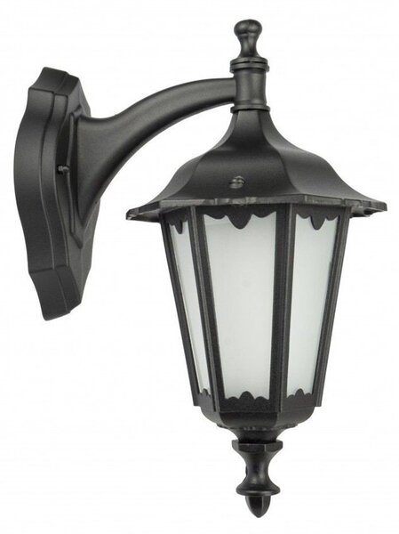 Faretto da esterno 1xE27 nero IP43 SU-MA Retro K 3012/1/M