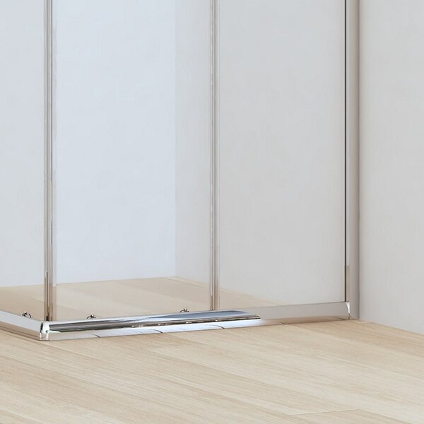 Box doccia 70x90 altezza 170cm vetro anticalcare trasparente | CHIARA EDGE-Q - KAMALU