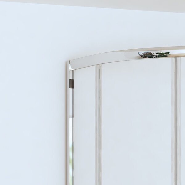 Box doccia basso 80x80cm semicircolare altezza 170cm | CHIARA CURV-Q - KAMALU