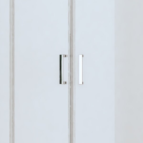 Box doccia basso 80x80cm semicircolare altezza 170cm | CHIARA CURV-Q - KAMALU