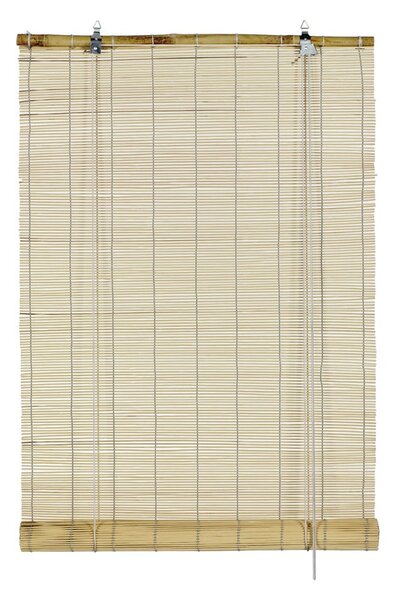 Tenda a pacchetto di colore naturale in bambù 60x160 cm – Gardinia