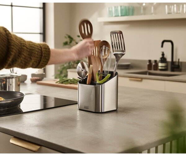 Portautensili da cucina in metallo Surface – Joseph Joseph