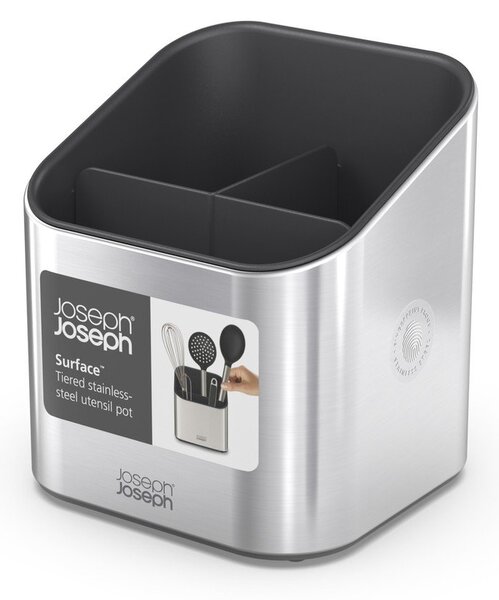 Portautensili da cucina in metallo Surface – Joseph Joseph