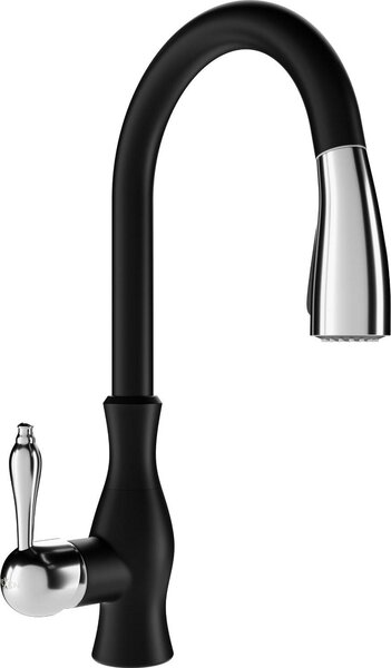 Mexen Savita rubinetto da cucina, nero - 672601-70