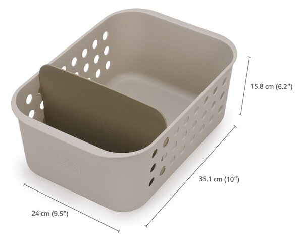 Organizer da bagno beige EasyStore – Joseph Joseph
