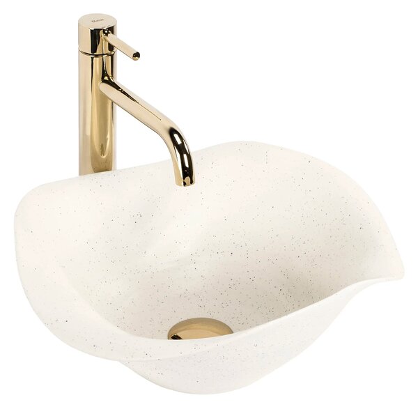 Lavabo da appoggio in ceramica REA HM-35B Handmade ART