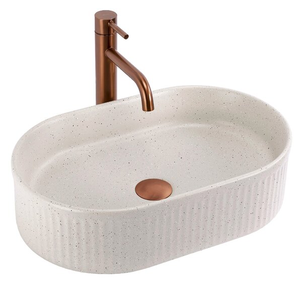 Lavabo da appoggio Rea Vanda Sandy