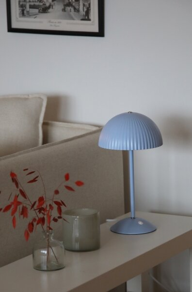 Markslöjd 109140 - Lampada da tavolo ZIN 2xG9/20W/230V blu