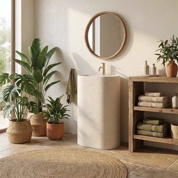 Lavabo monolitico REA Salento