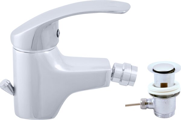 MISSISSIPPI - Miscelatore per bidet con scarico, cromo MS045.0, RAV Slezák