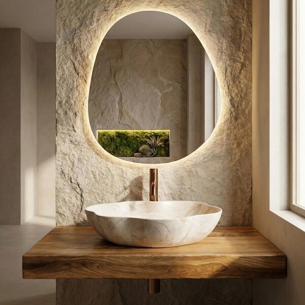 Lavabo da appoggio Rea Pearl Kallisto