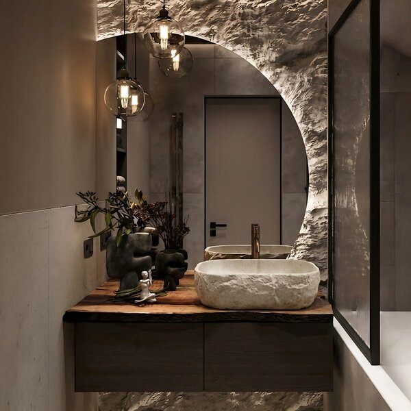 Lavabo da appoggio Rea Bianka