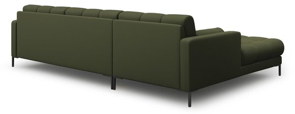 Divano angolare verde (angolo sinistro) Bali - Cosmopolitan Design