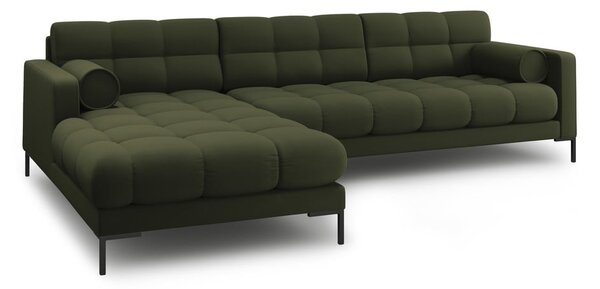 Divano angolare verde (angolo sinistro) Bali - Cosmopolitan Design