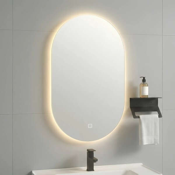 Set di mobili da bagno con lavabo River 60cm Grey
