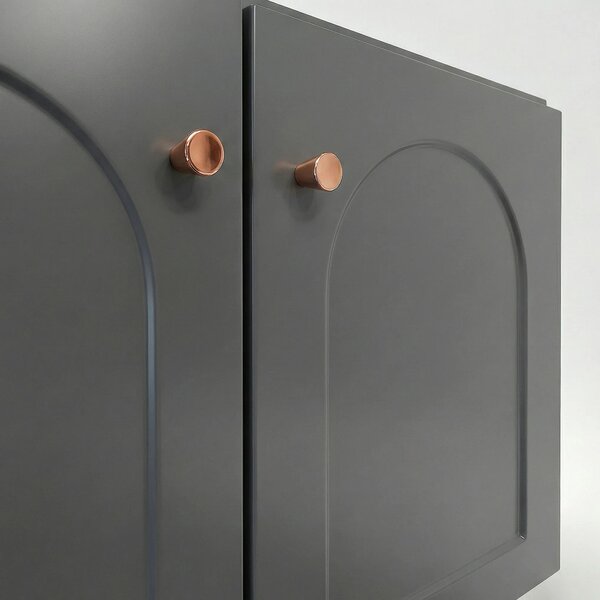Set di mobili da bagno con lavabo Denver 60cm Grey