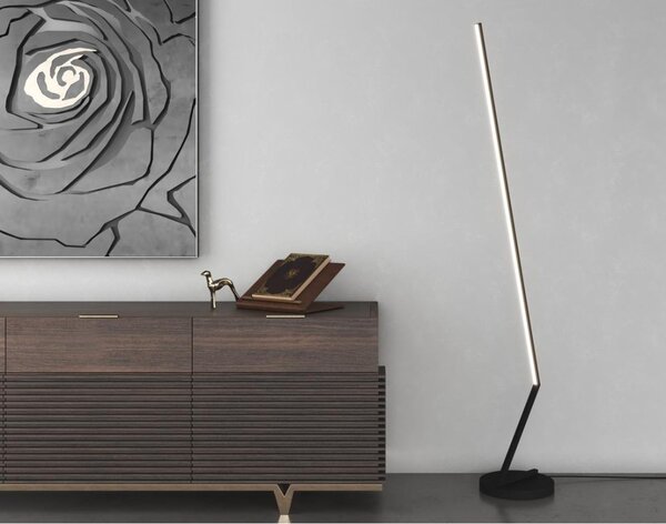 TWIG PIANTANA ORIGINALE LED 32W LUCE CCT 3000K-4000K DIMMERABILE NERA O ORO DESIGN MODERNO