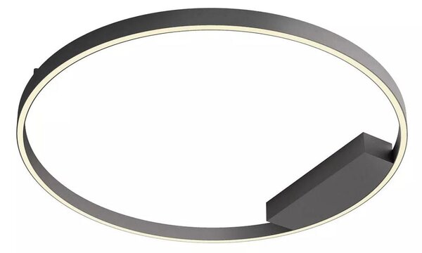 FEBE LAMPADA DA PARETE O SOFFITTO D80 CM LED 50W LUCE 3000K-4000K DIMMERABILE ALLUMINIO 3 COLORI