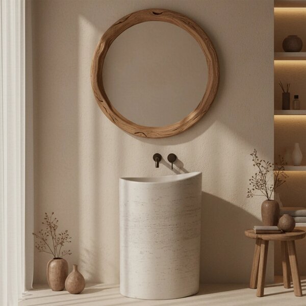 Lavabo monolitico REA Merlo